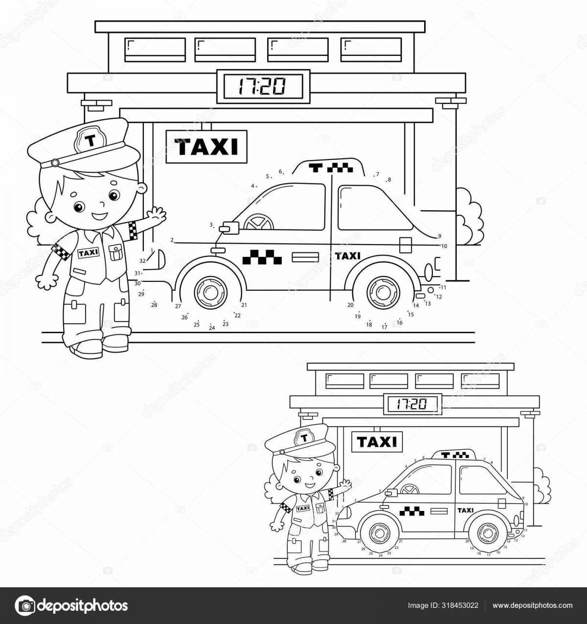 Taxi driver for kids #3