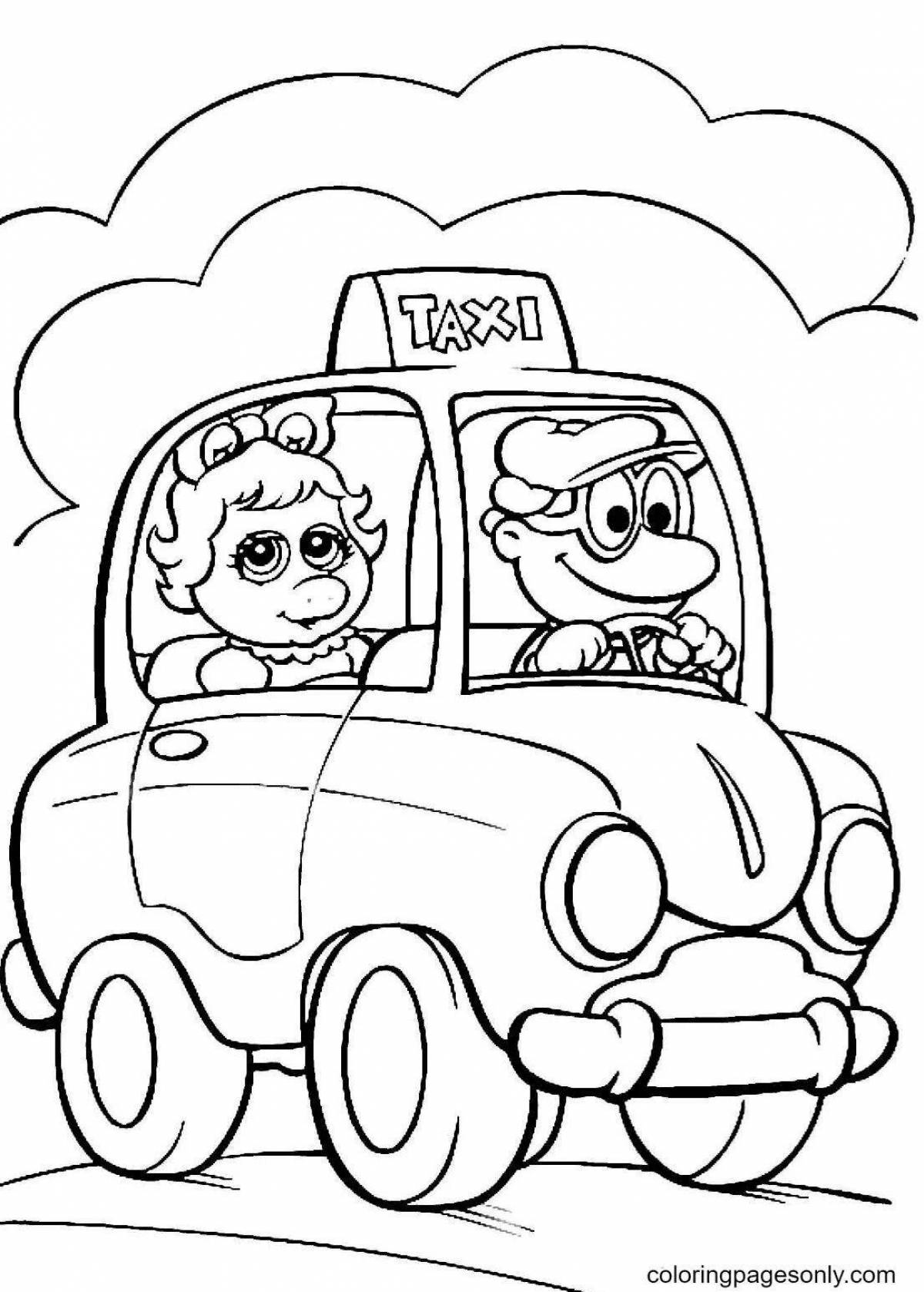 Taxi driver for kids #10