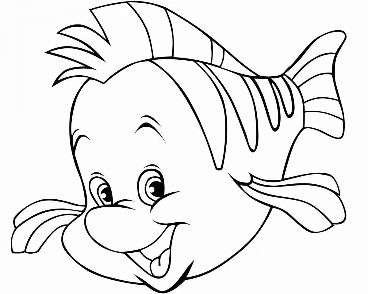 Awesome cartoon coloring book for kids