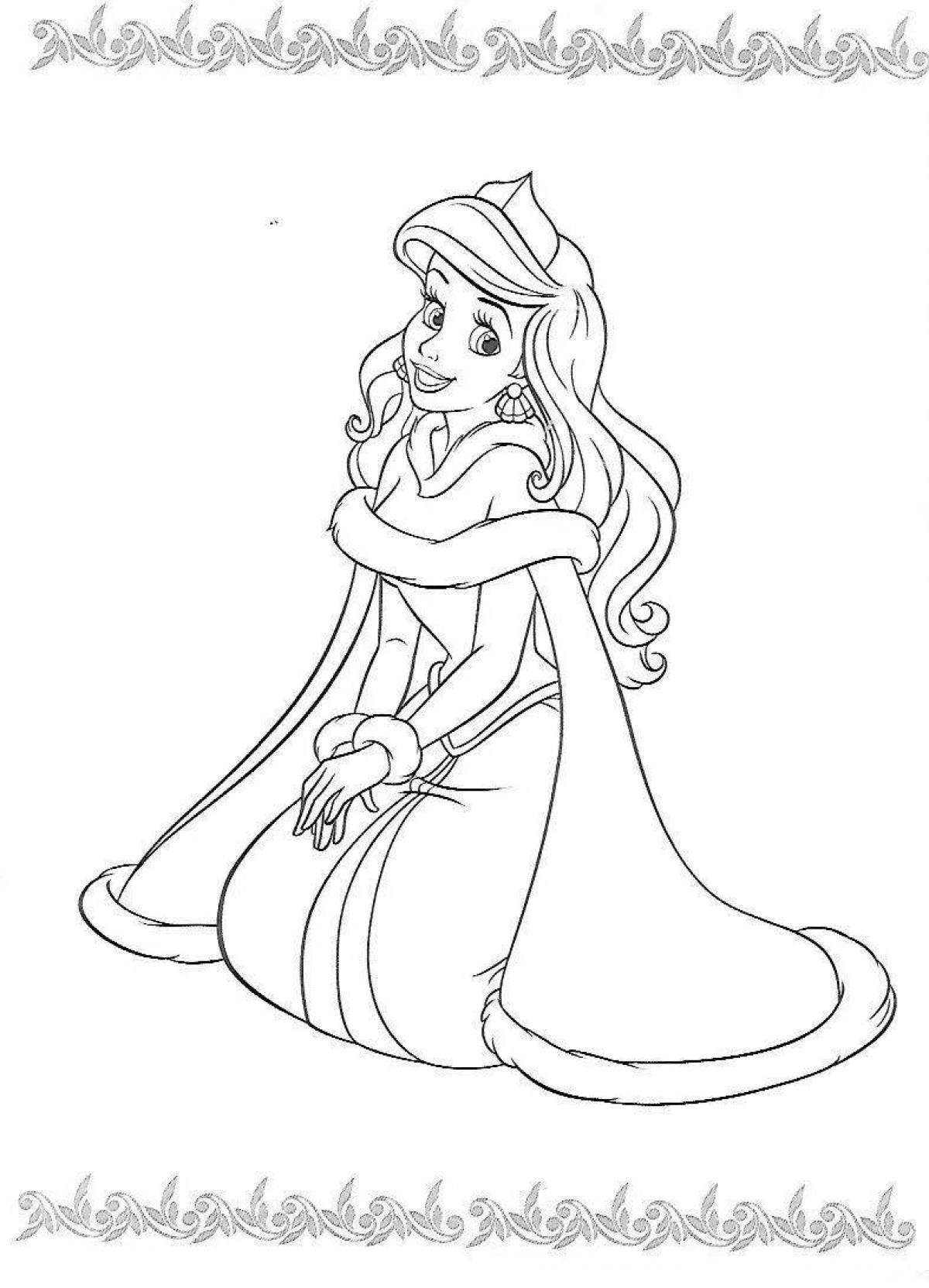 Major coloring princess ariel the little mermaid