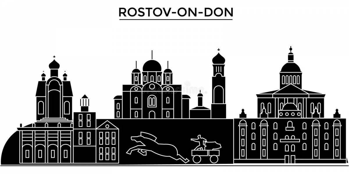 Coloring glorious rostov-on-don