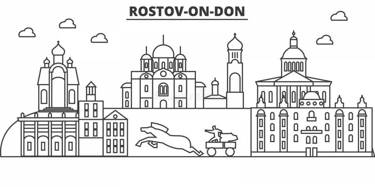 Coloring book quiet rostov-on-don