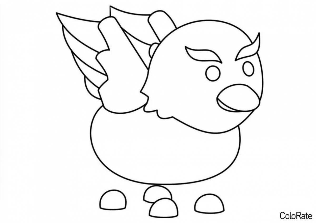 Large adobe mi roblox coloring page