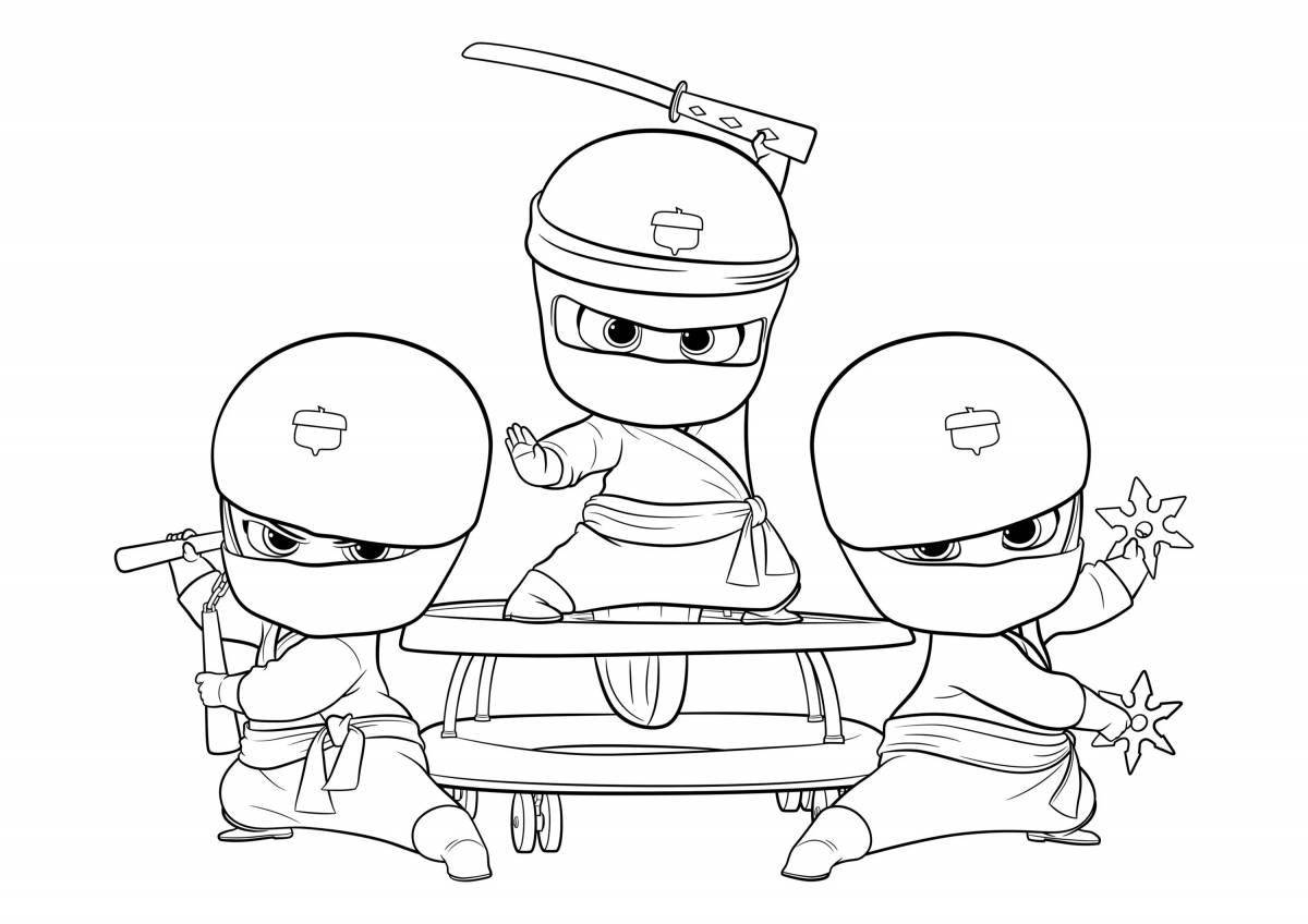 Photo Fancy coloring boss baby 2