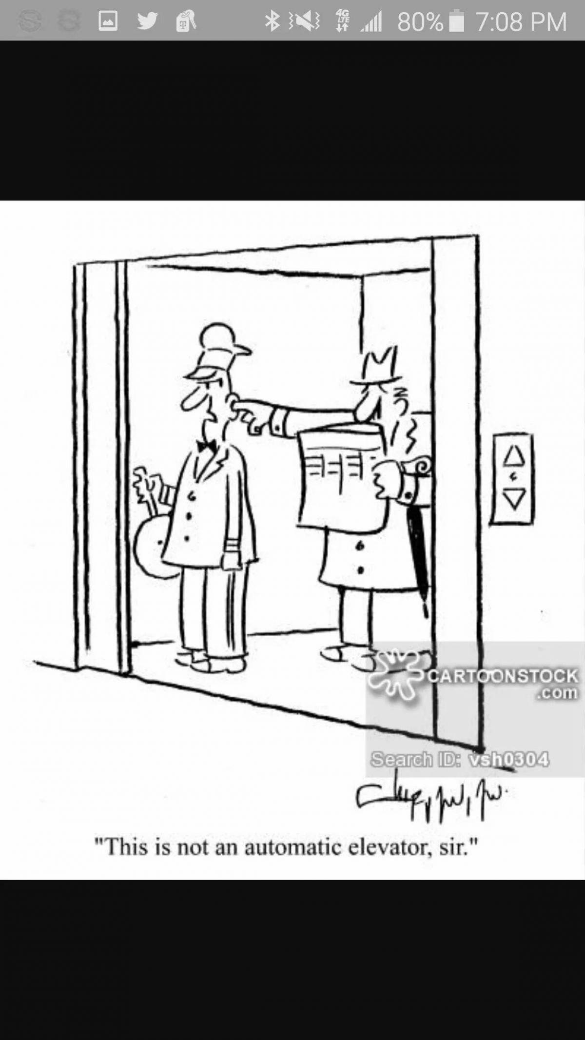 Photo Luminous elevator coloring book for kids