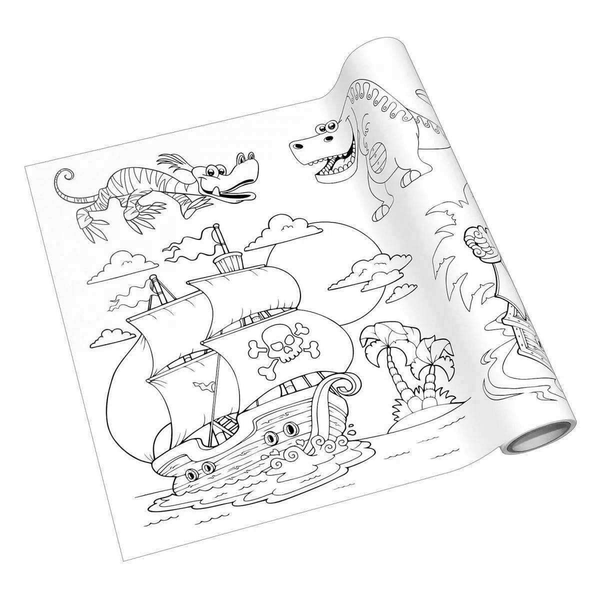 Playful ikea coloring book