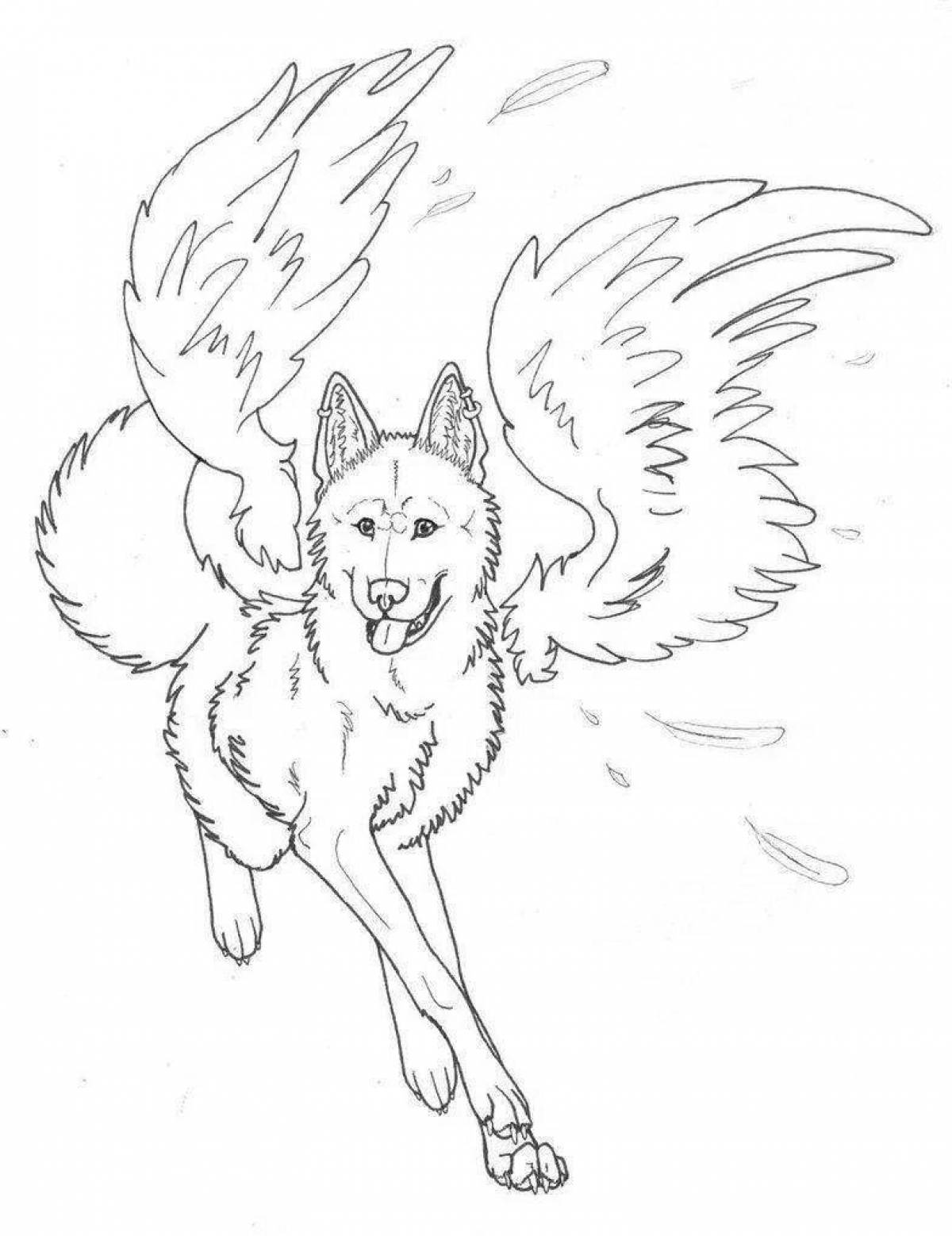 Dog with wings #2