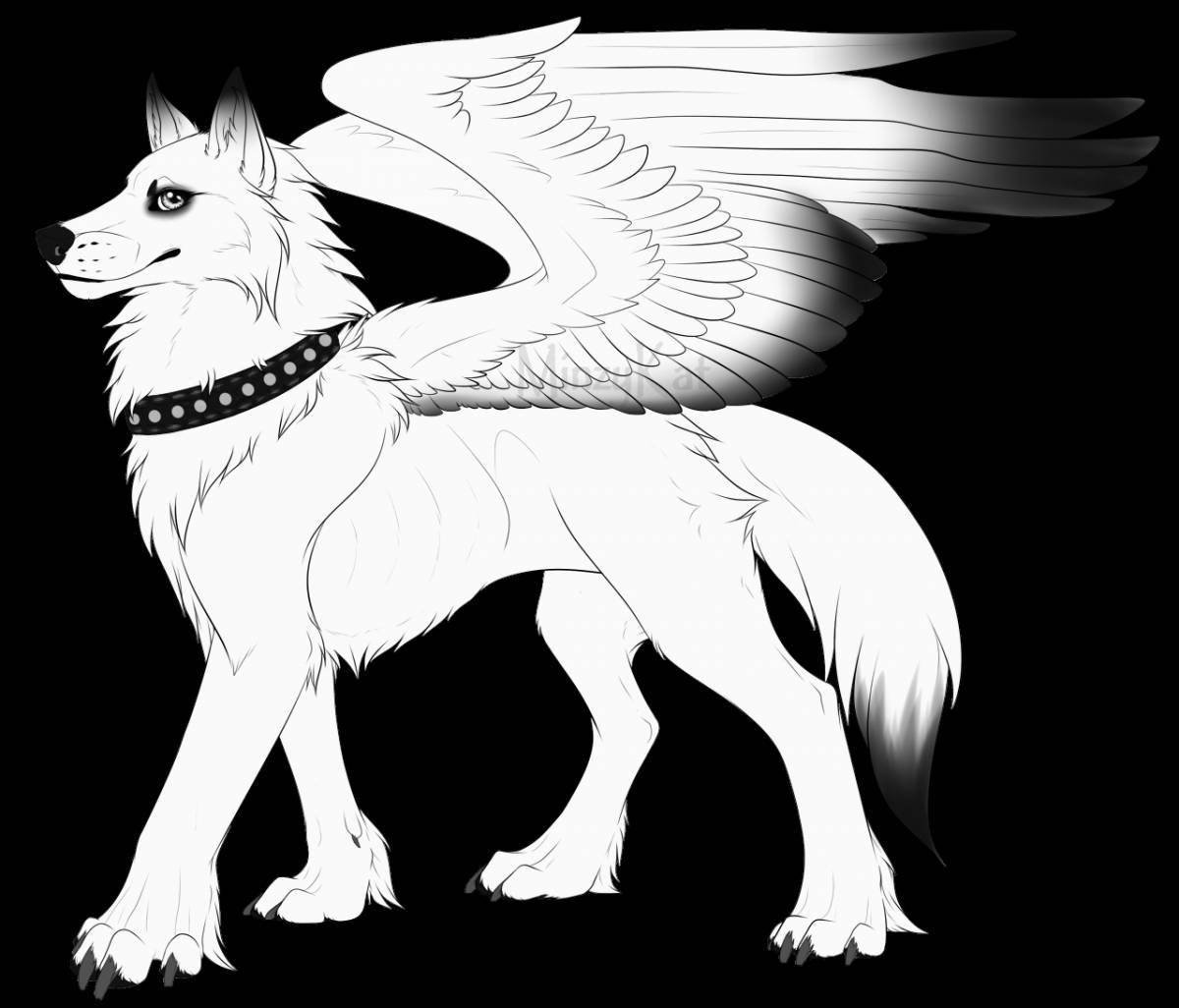 Dog with wings #4