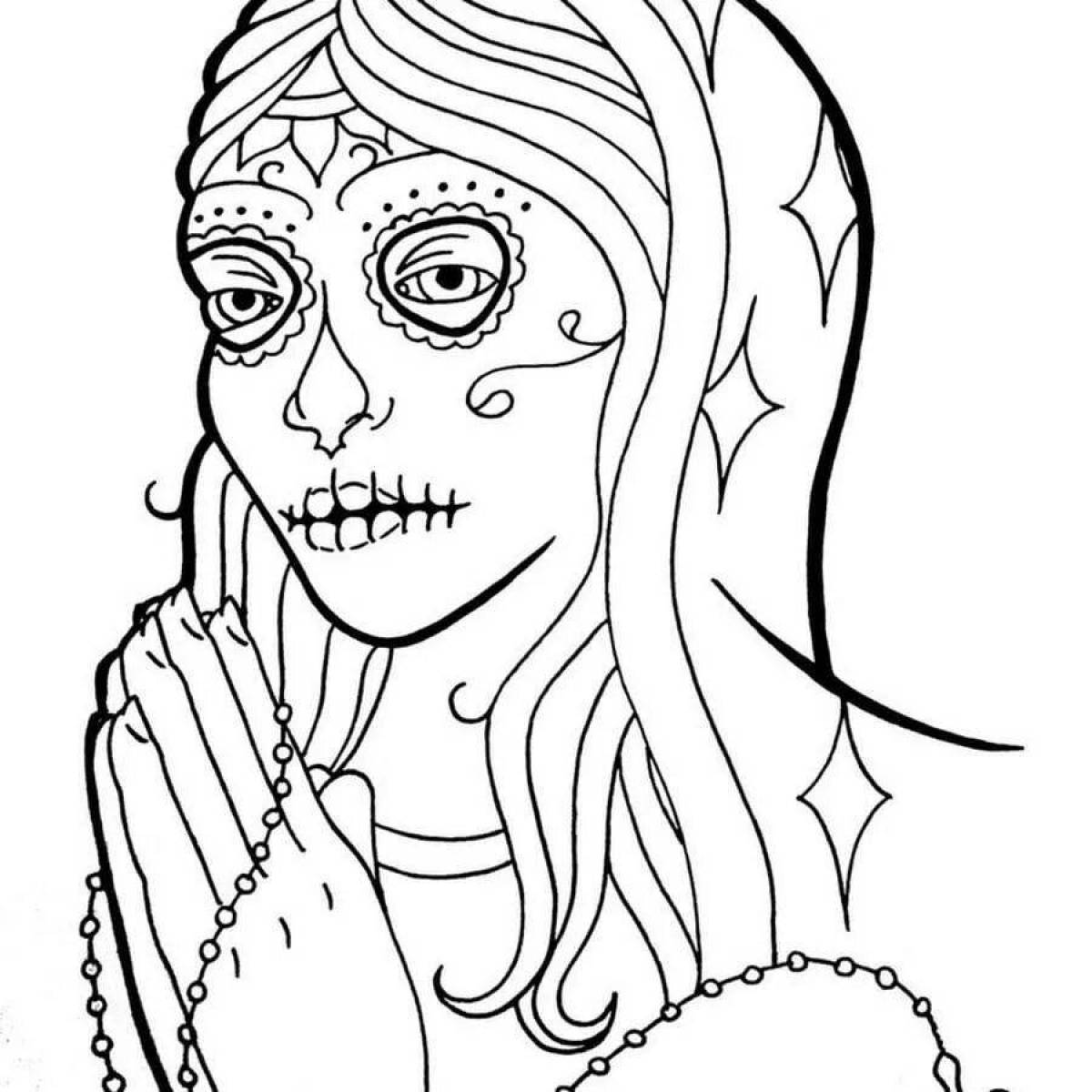 Nasty girls coloring book
