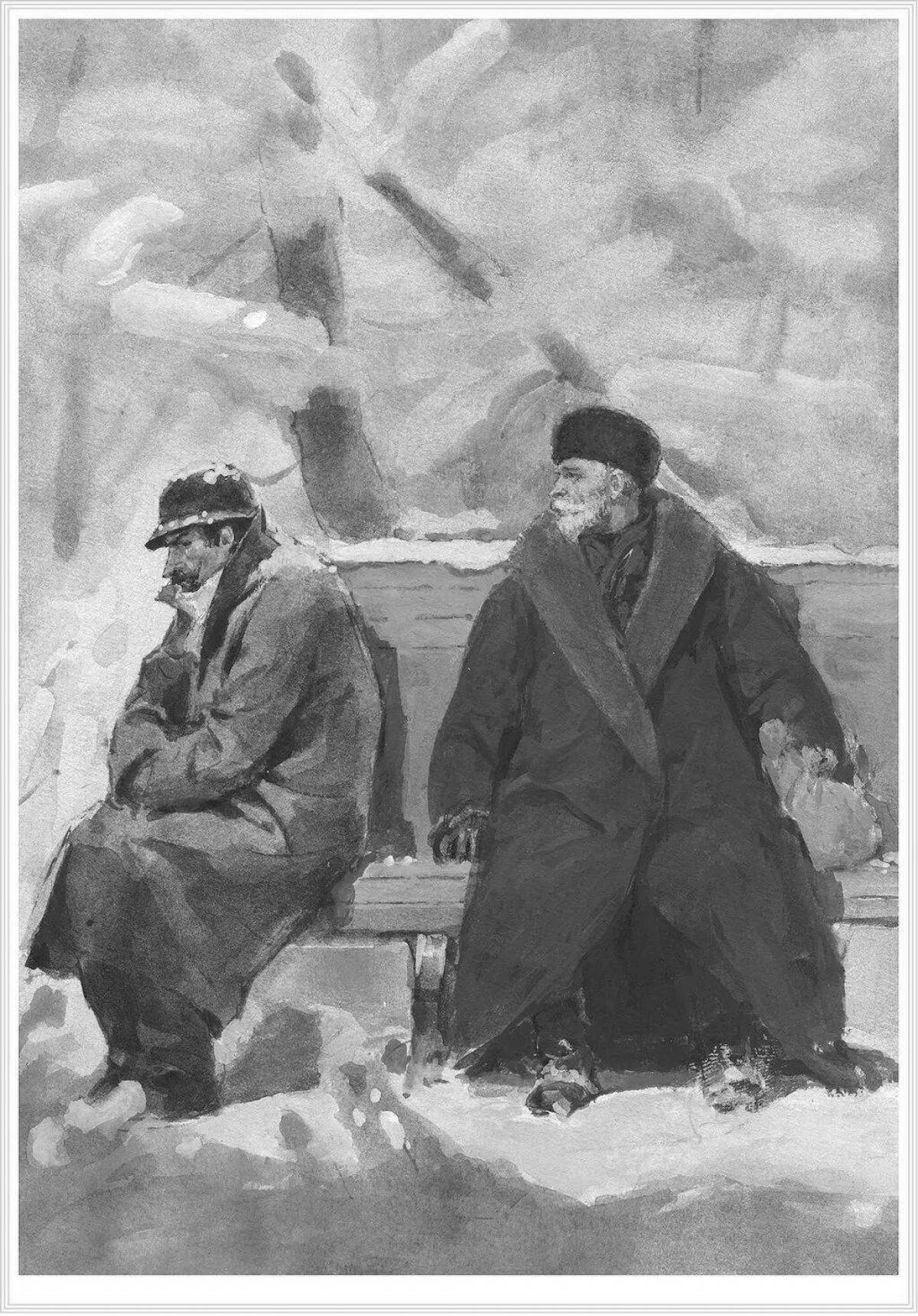 Coloring book impressive Dr. Kuprin