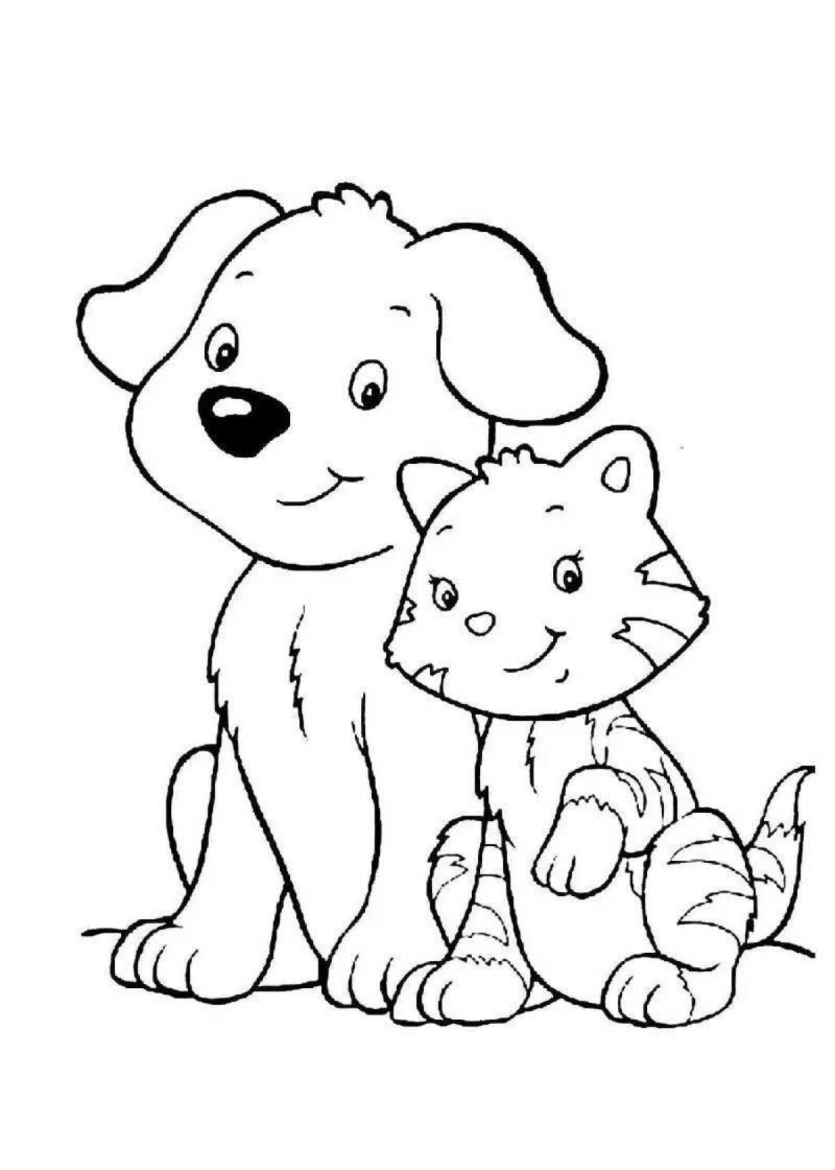 Cat and puppy #8