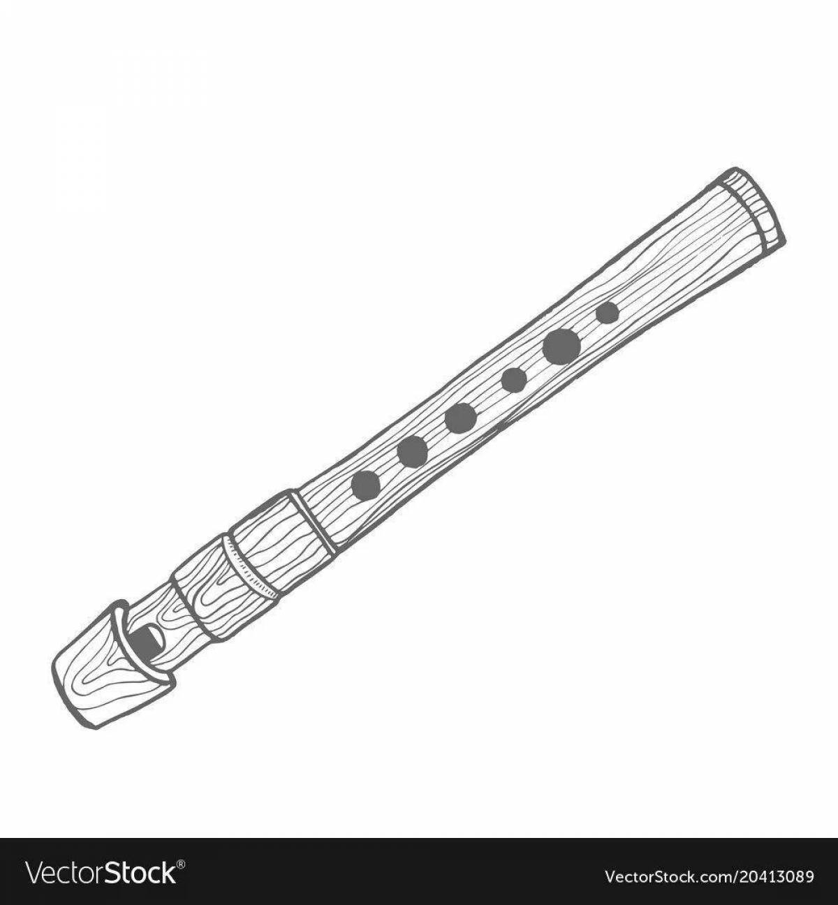 Adorable musical instrument coloring book