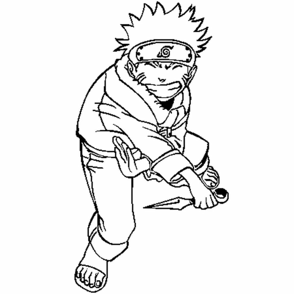 Majestic naruto season 2 coloring book