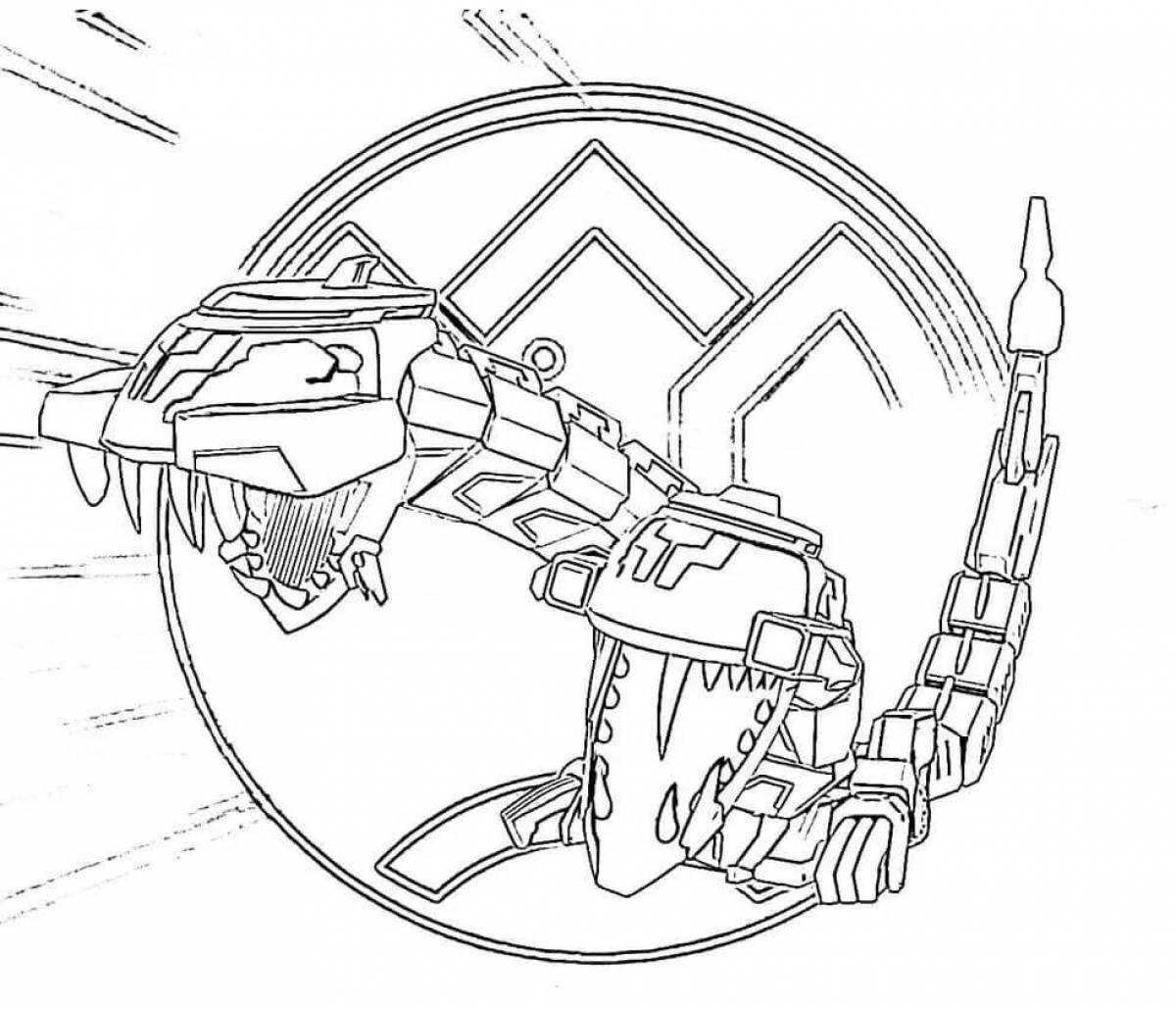 Adorable Cerberus Wild Screamers Coloring Page