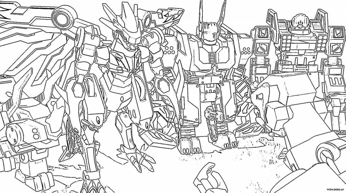 Cerberus impressive wild screamers coloring page