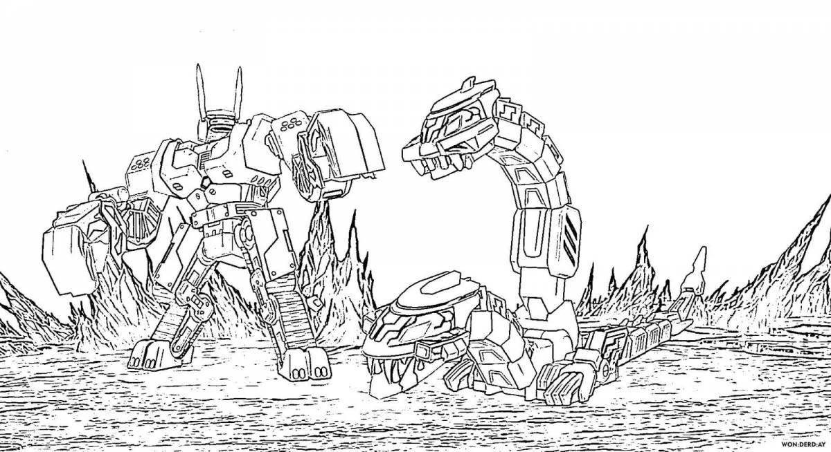 Cerberus wild screamers coloring page