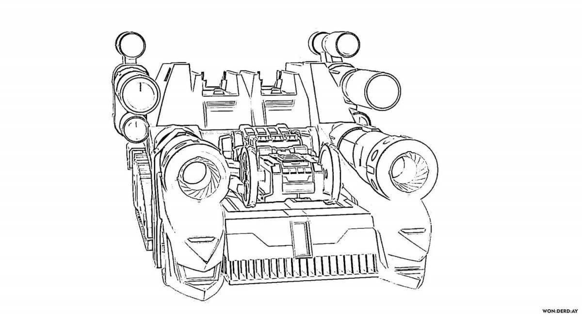 Generous wild screamers cerberus coloring book