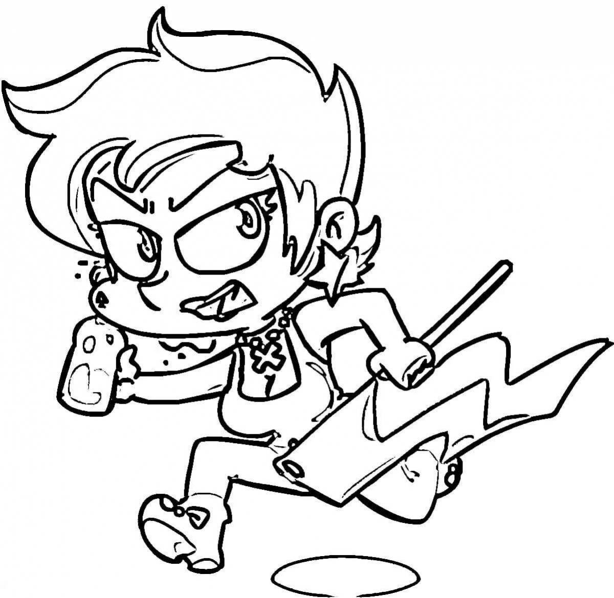 Innovative coloring mafia 13 cards