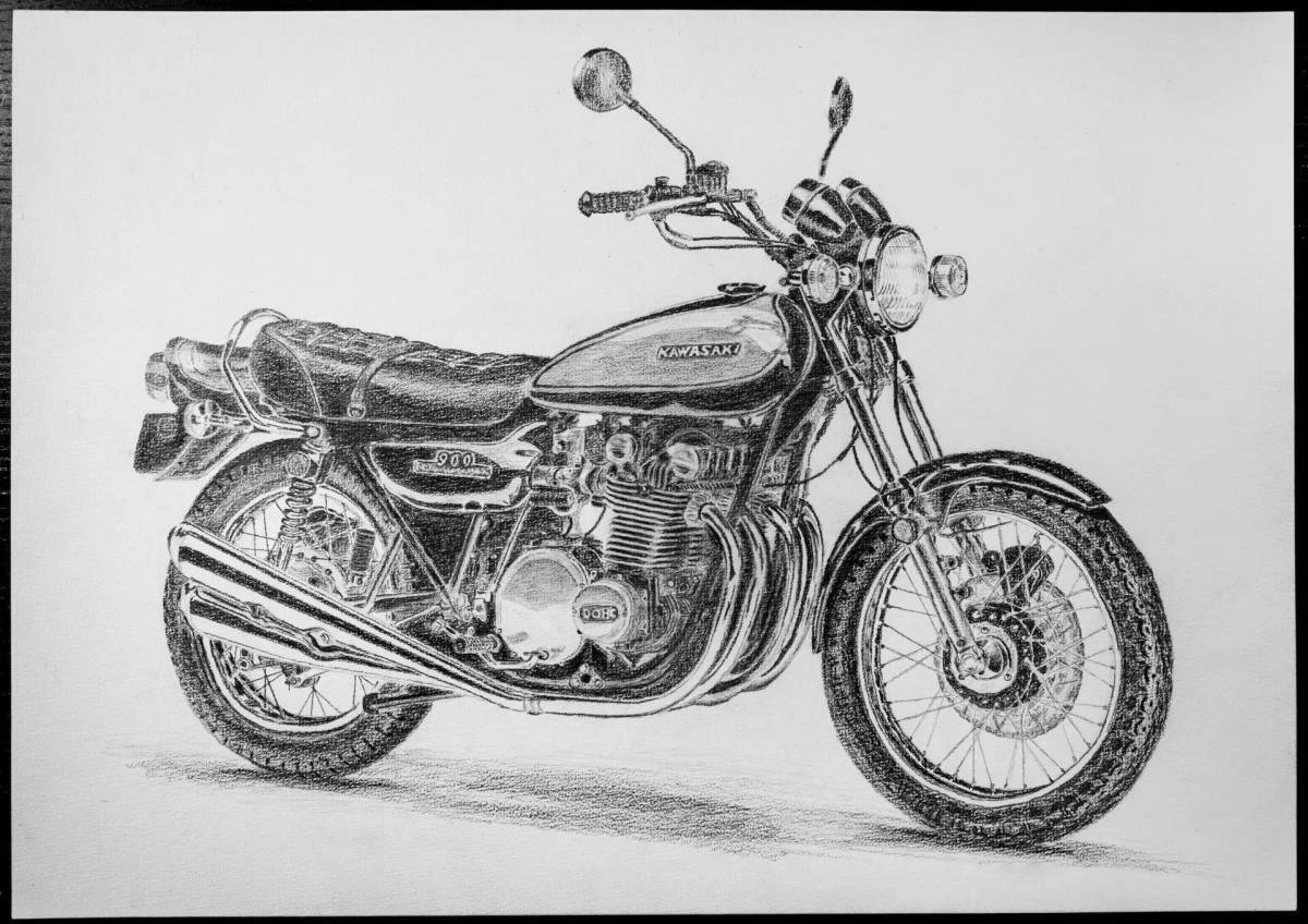 Нарисовать мотоцикл Минск