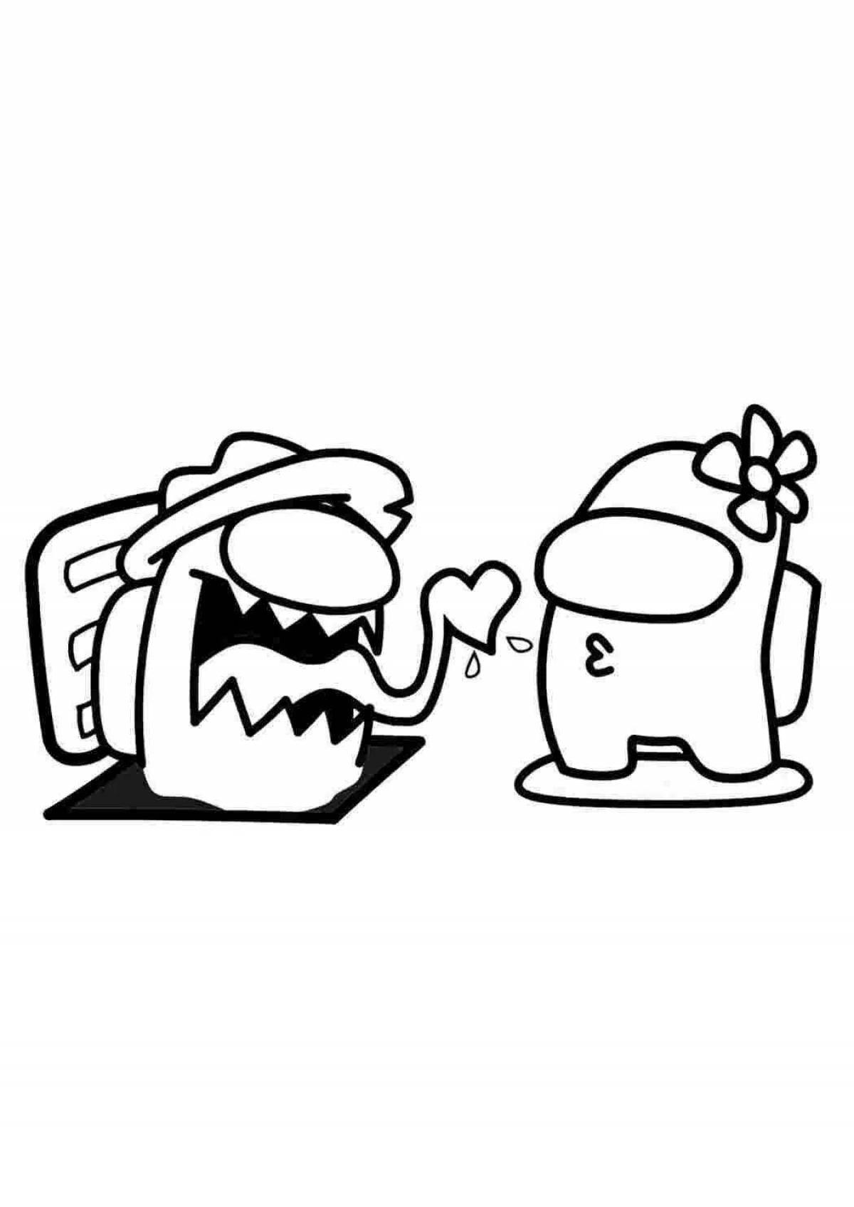 Амунгус картинки для срисовки. Раскраски амонг предатель. Амунгус раскраска для детей. Раскраски омонгас предатель. Разрисовки амонг ас.