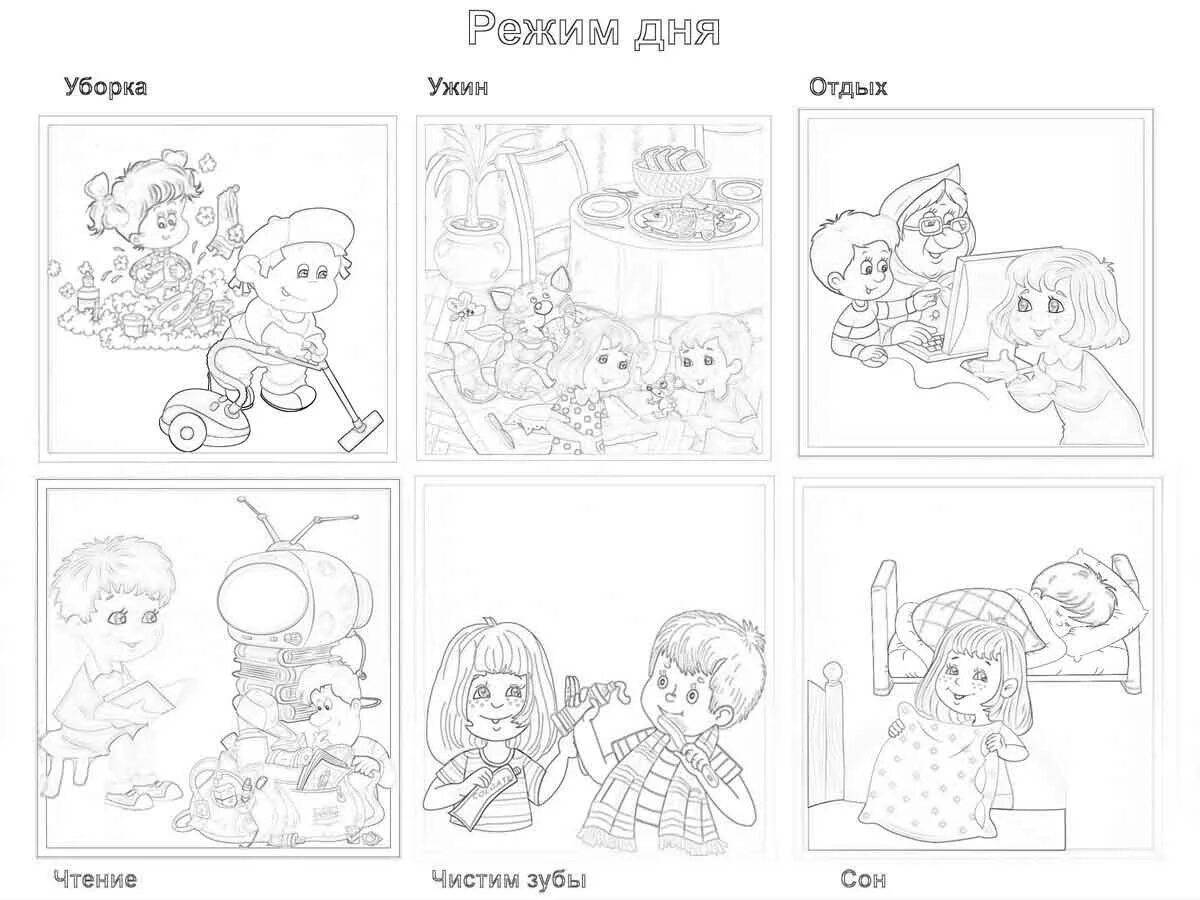 Fun coloring for every day