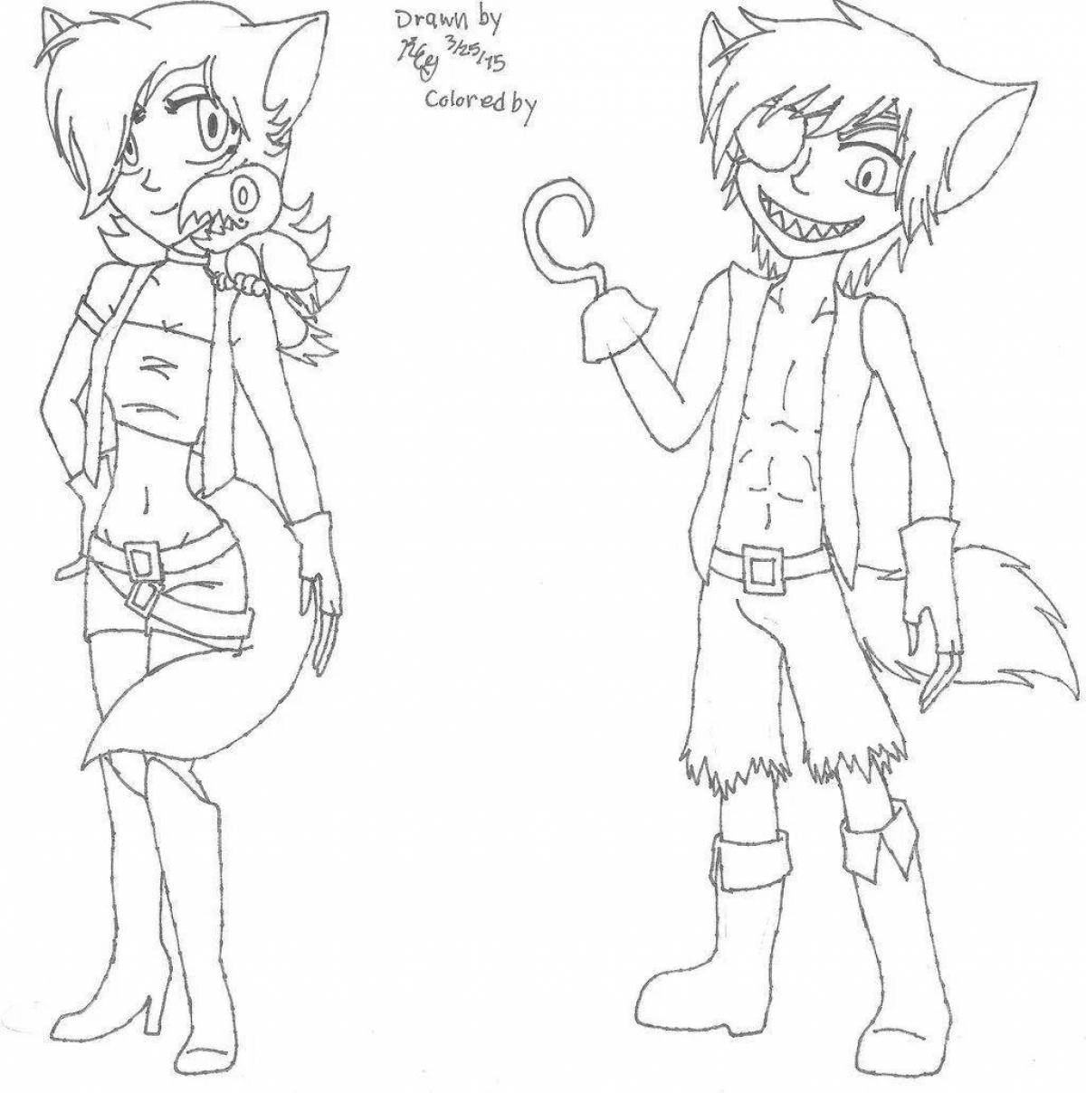 Solar brazier and foxy