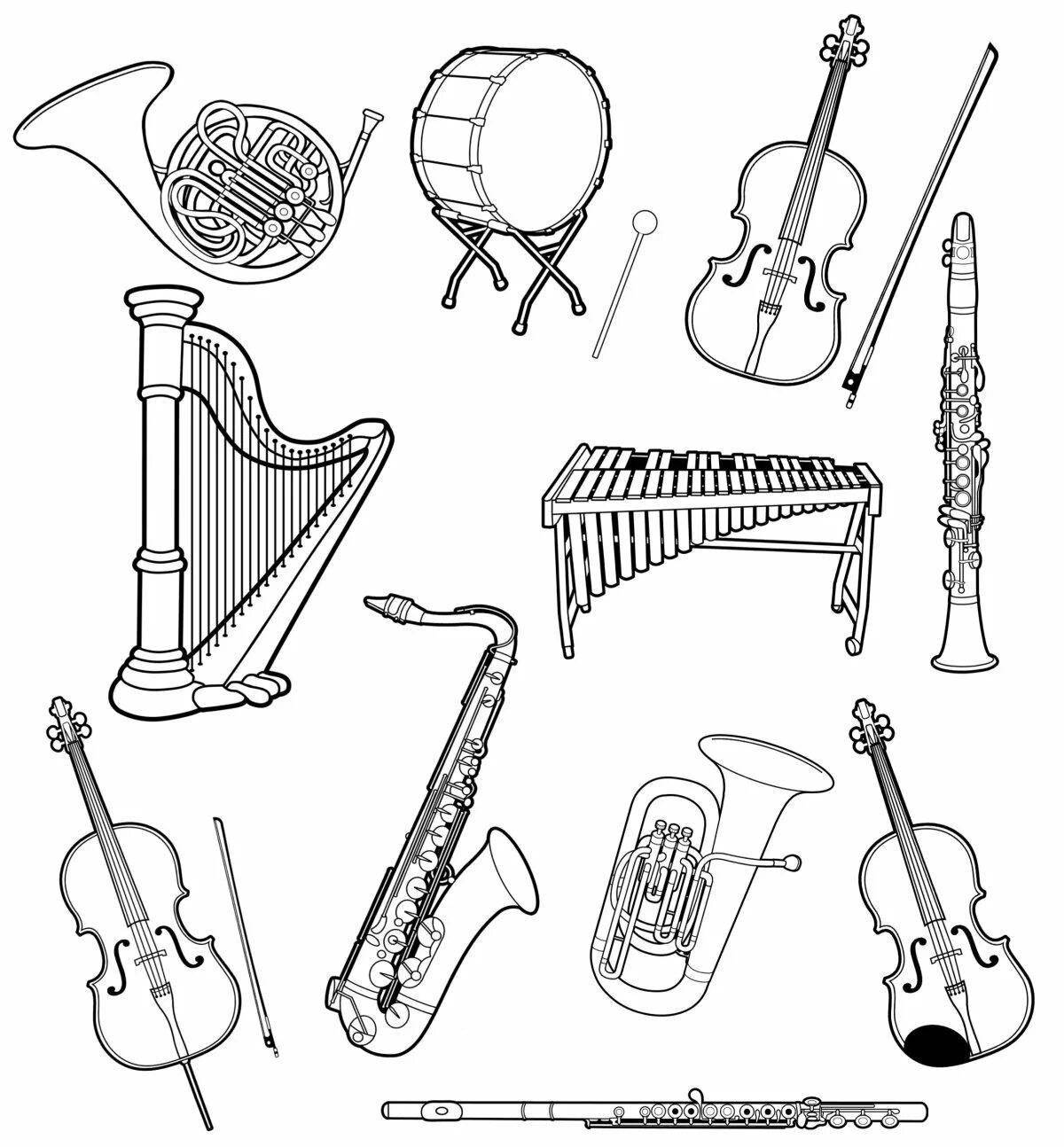 Complex ratchet musical instrument