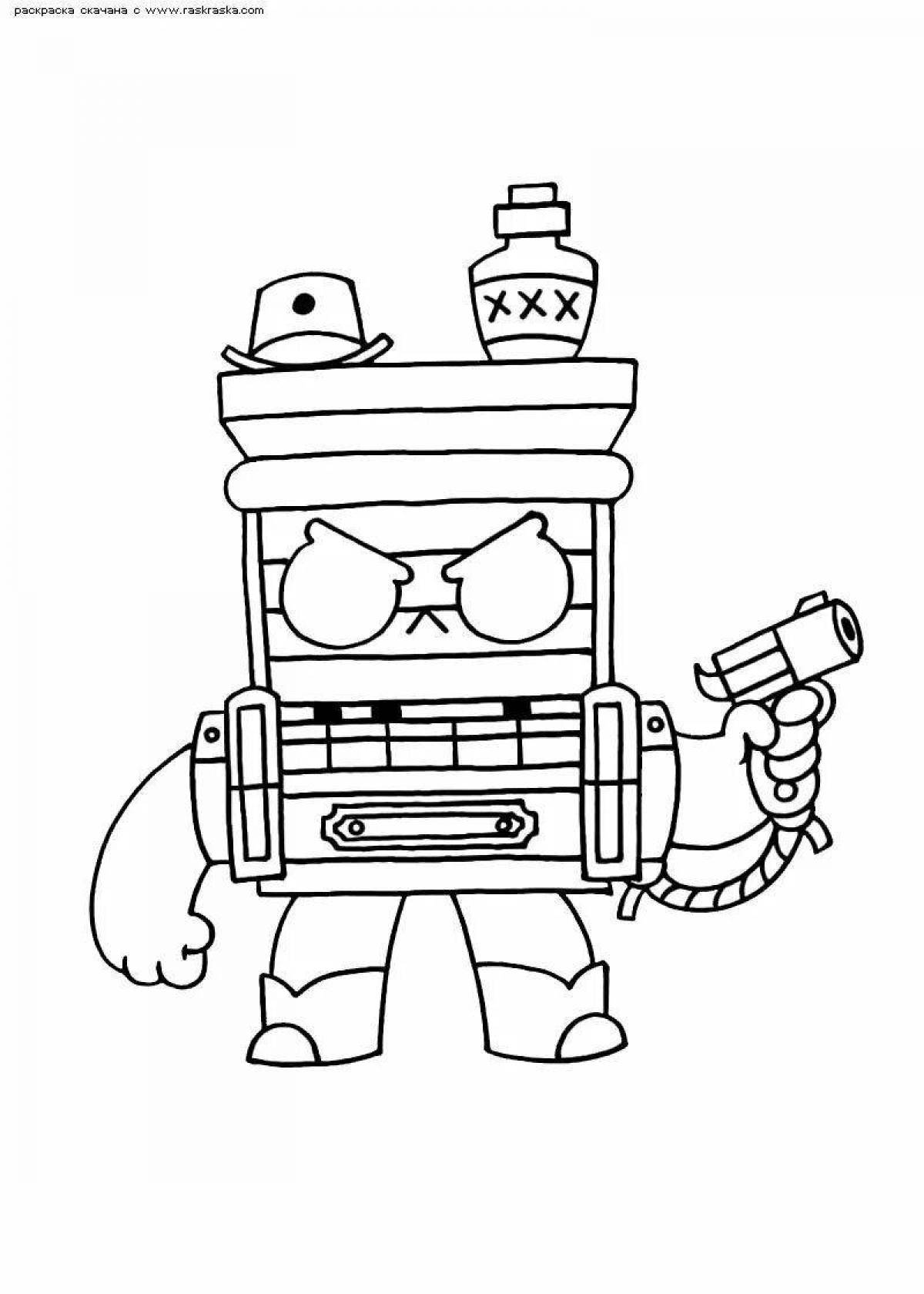 Joyful 8-bit coloring