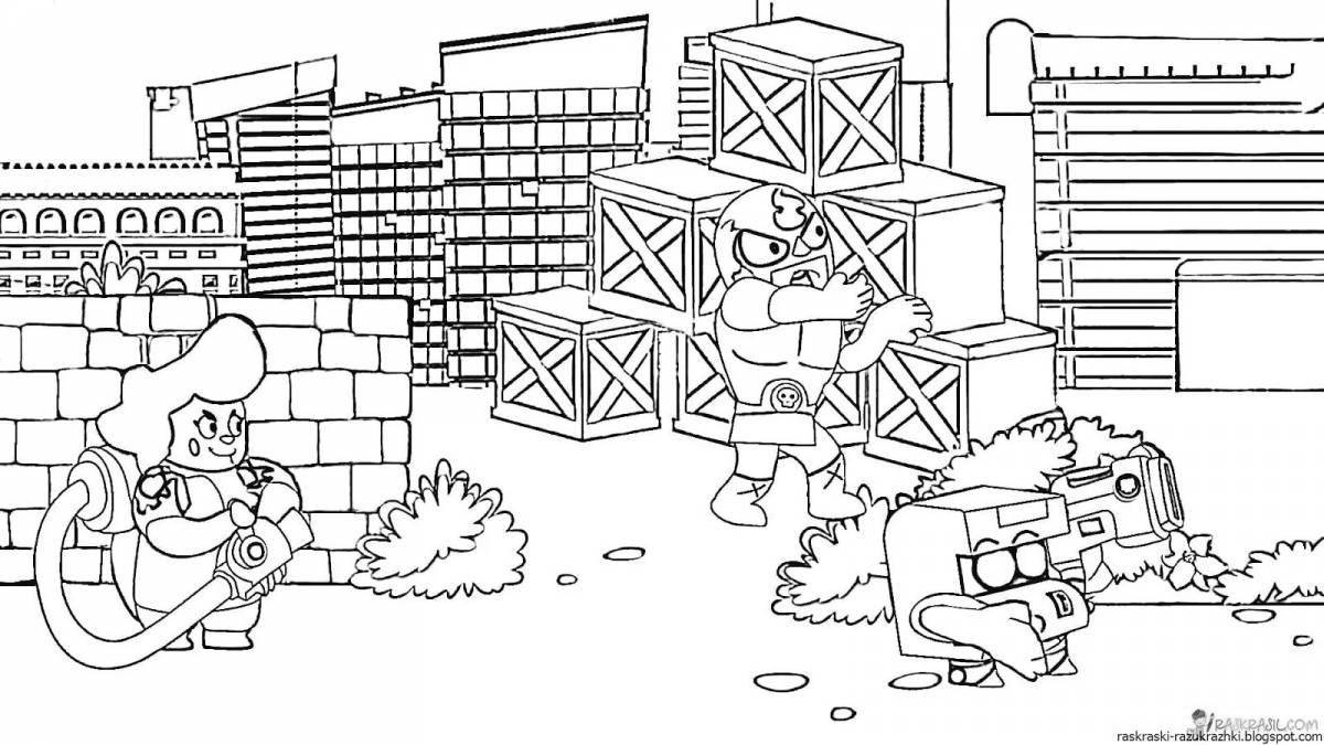 Bright 8-bit coloring