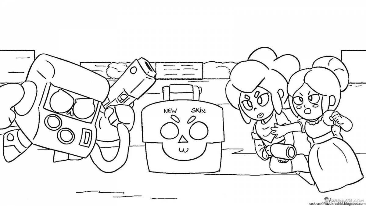 Delightful 8-bit coloring