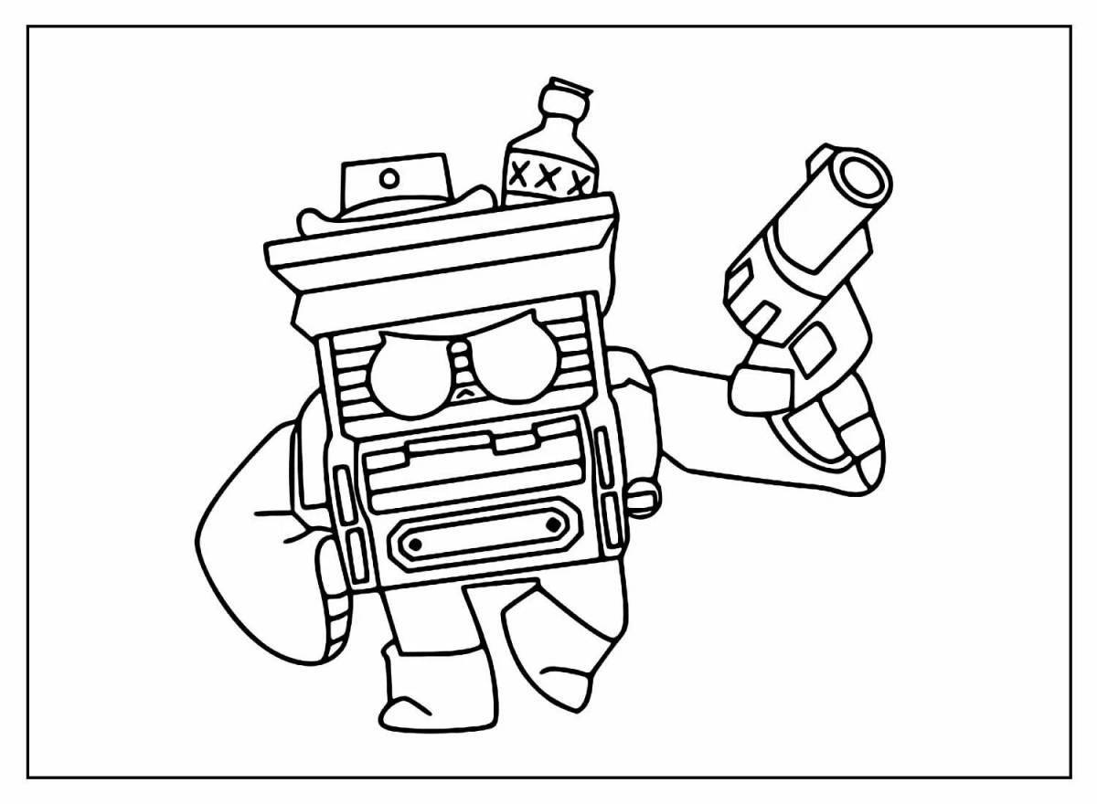 Charming 8-bit coloring