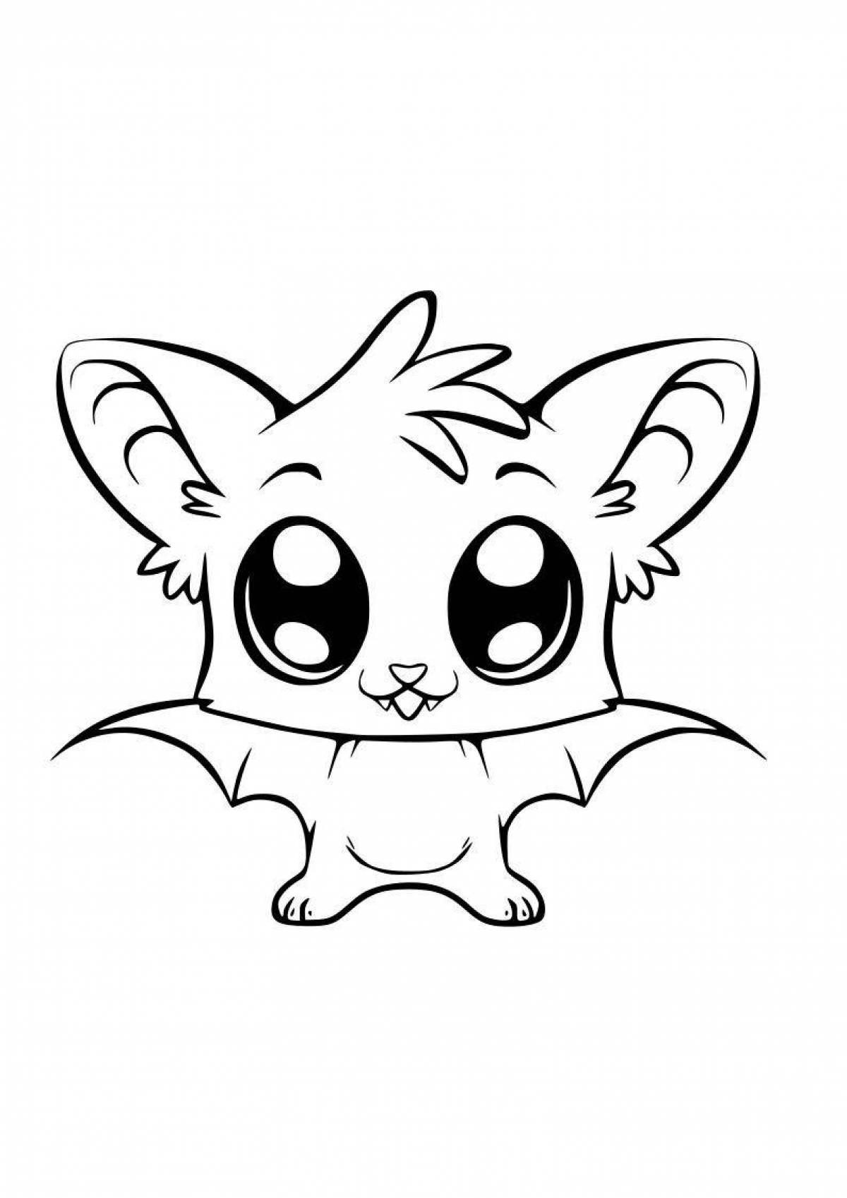 Fun coloring cute easy drawings