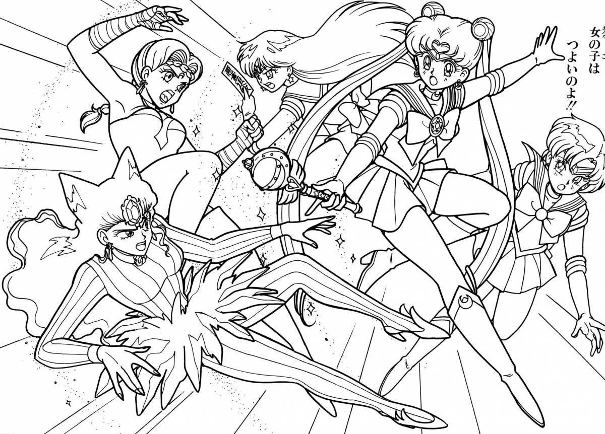 Photo Dramatic manta ayo all coloring page