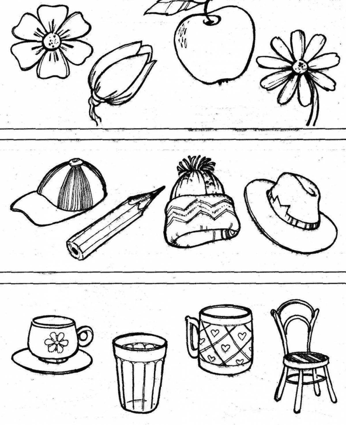 Colorful coloring pages for little thinkers