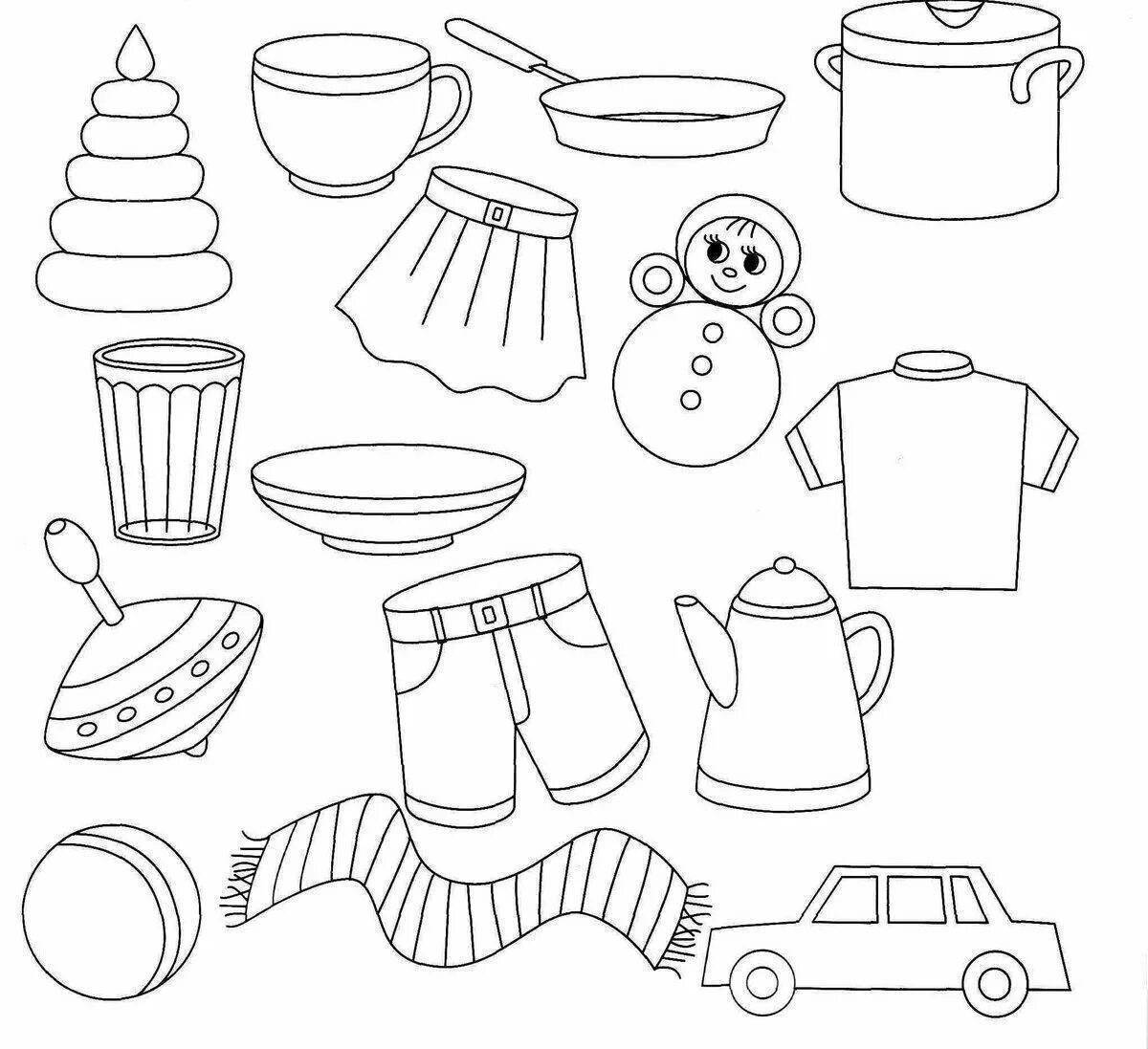 Colorful coloring pages for little philosophers