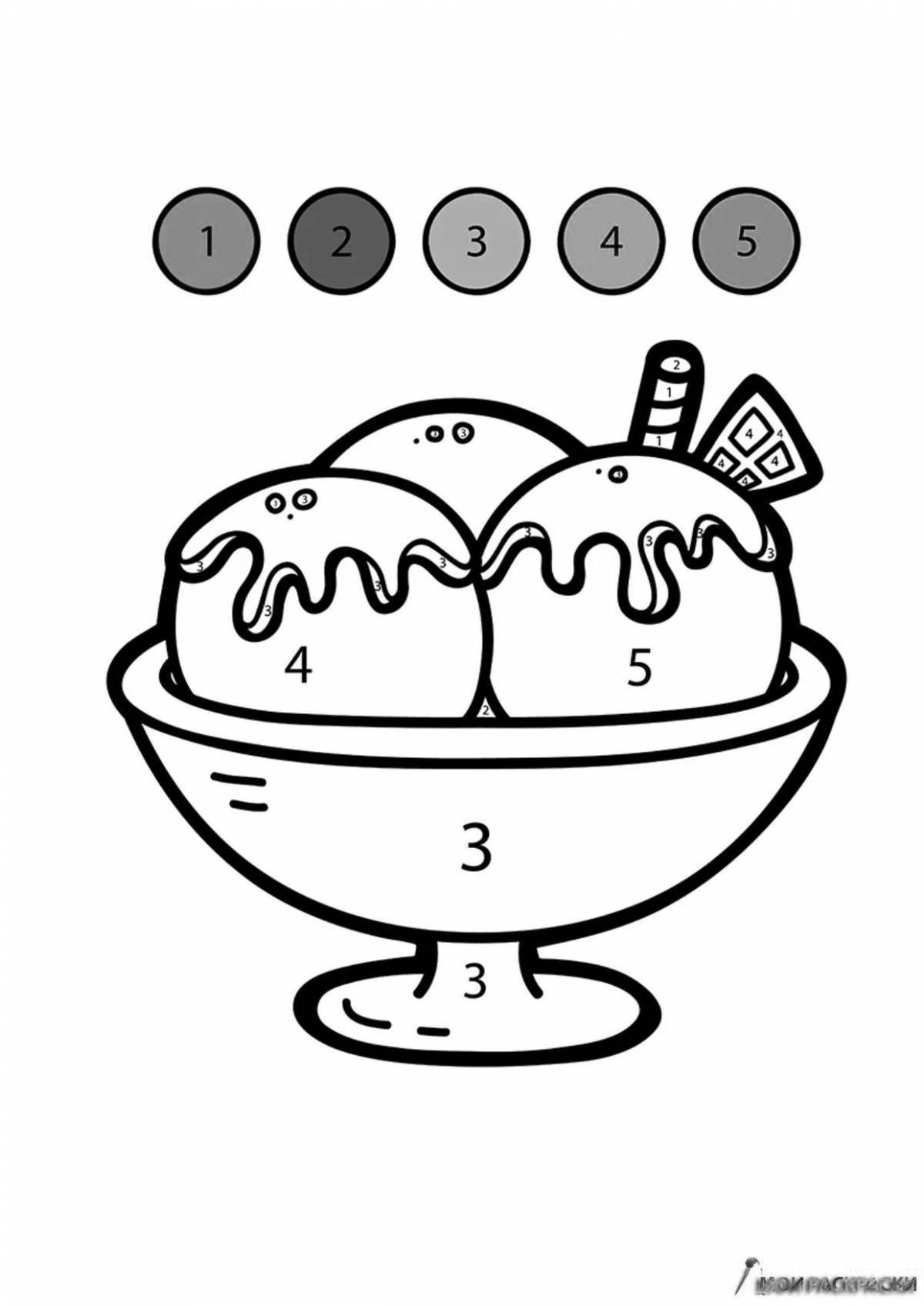 Entertainment dishes by numbers