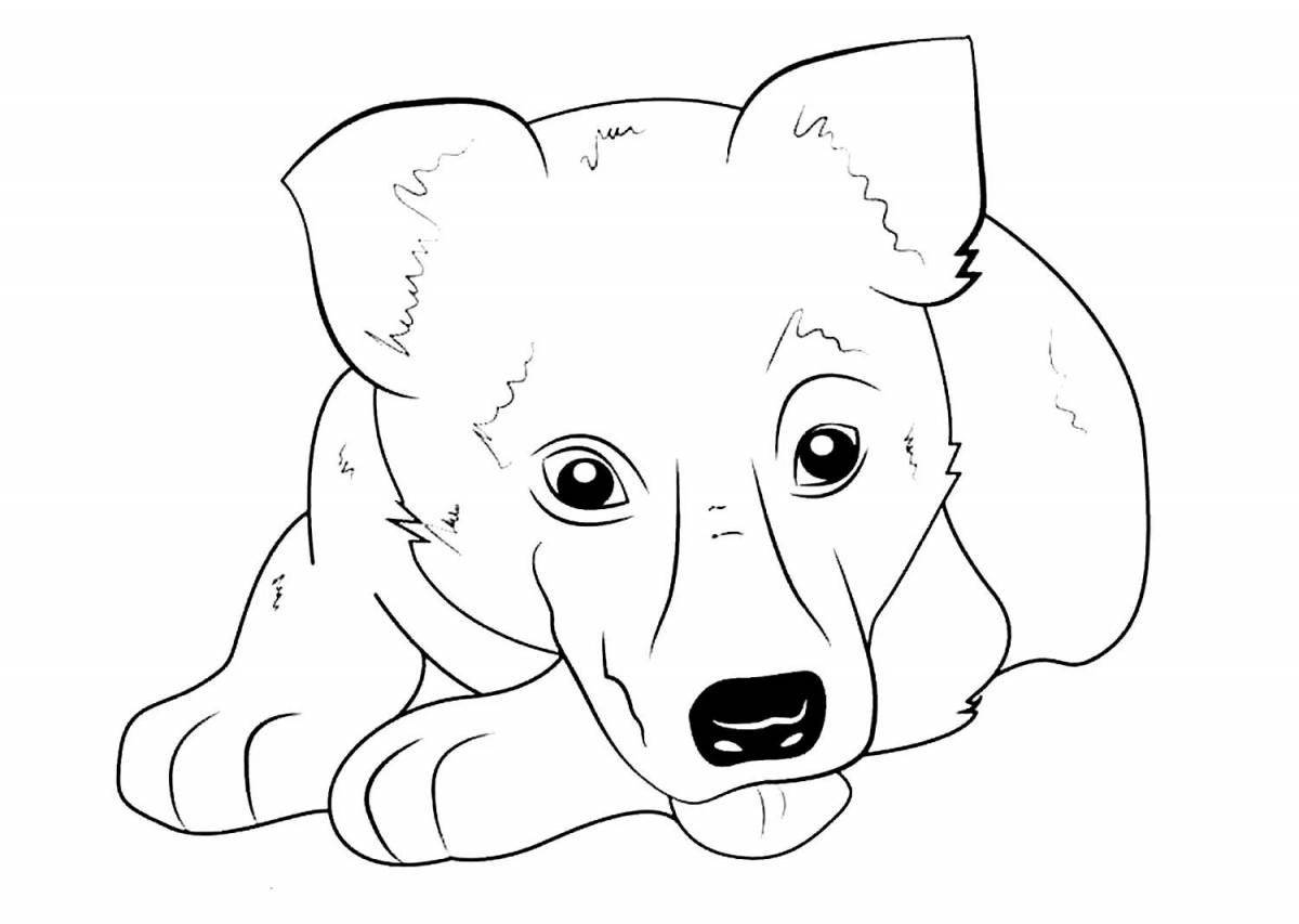 Majestic german shepherd puppy coloring page