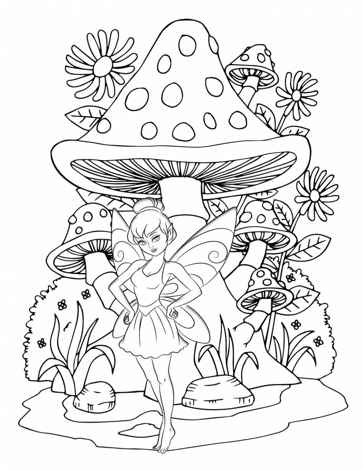 Coloring page delightful mayan cuisine