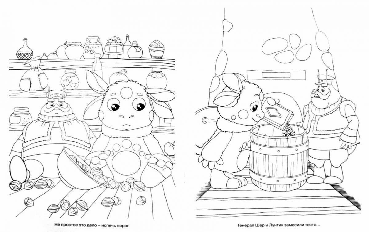 Inspirational Mayan cuisine coloring page