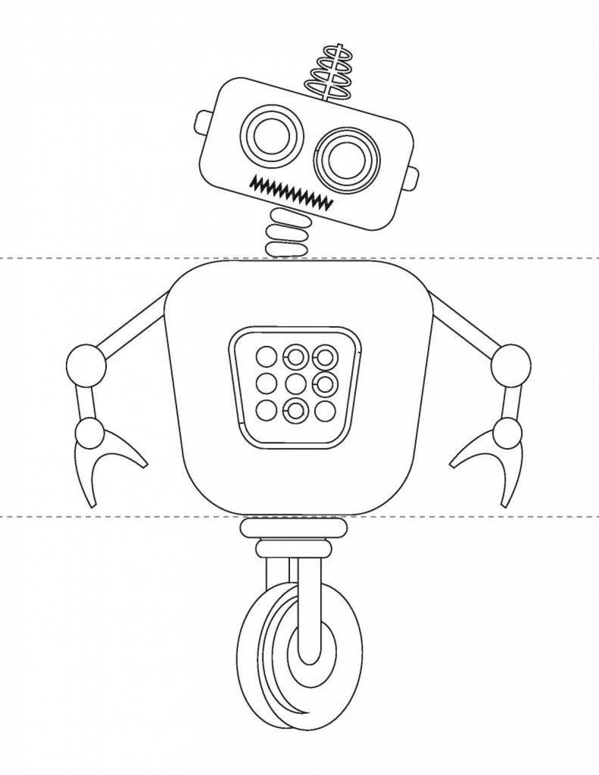 Paper splatter coloring book