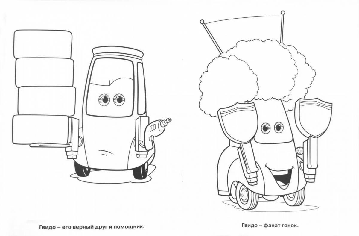 Left truck tractor coloring page