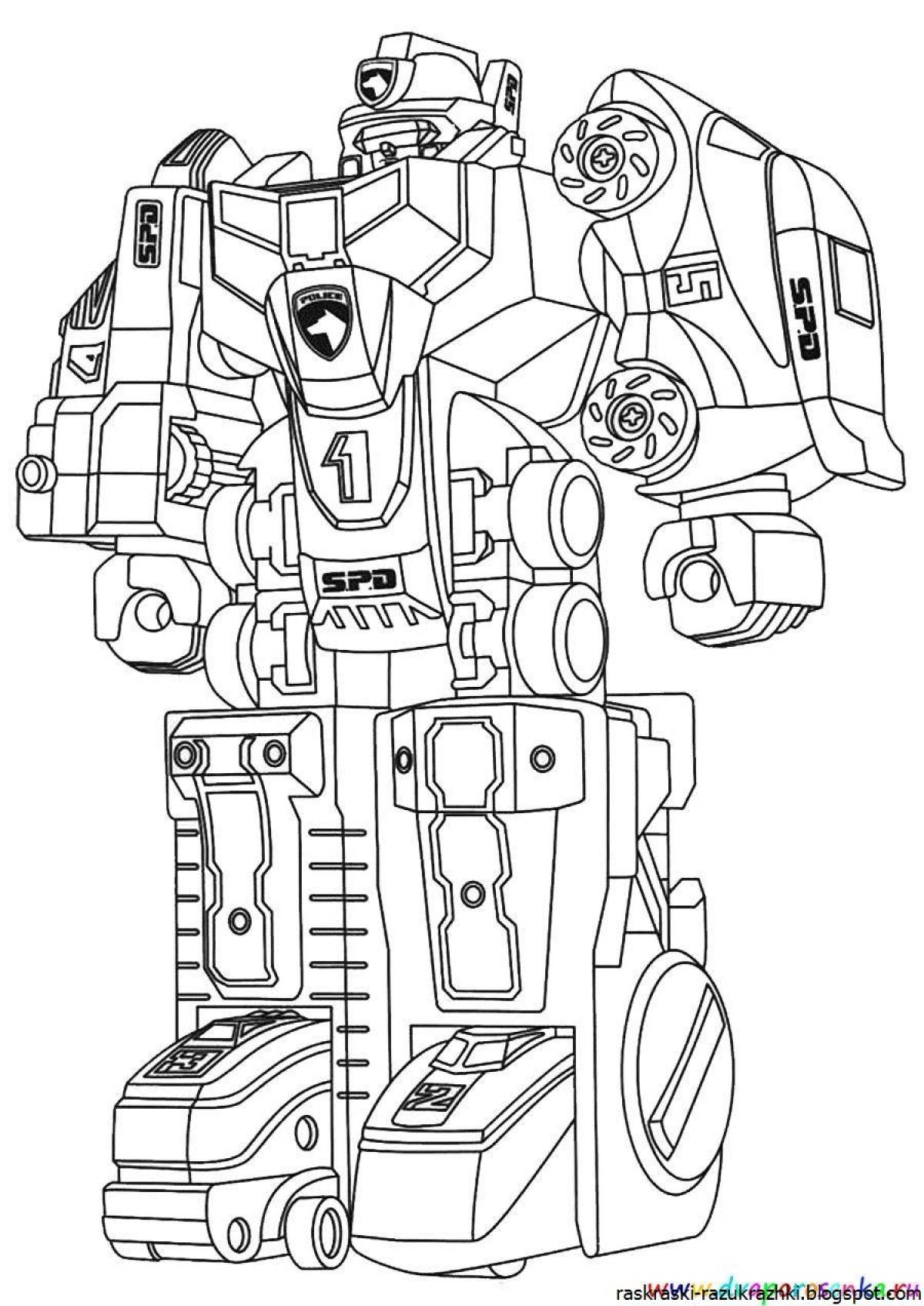 Рисунки для мальчиков роботы