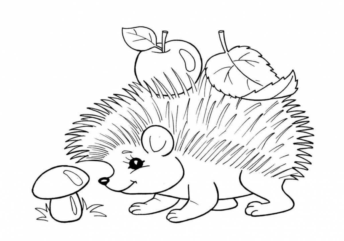 Hedgehog for children #4