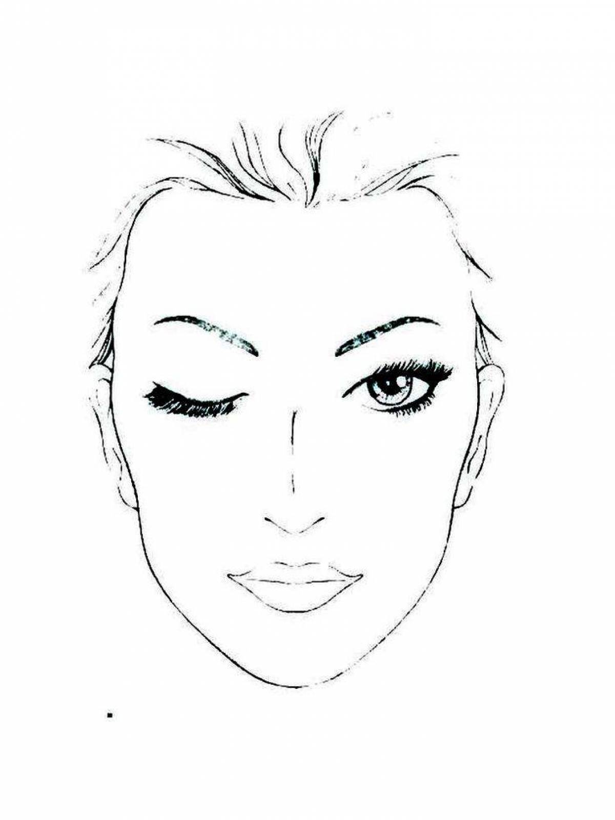 Makeup face #2