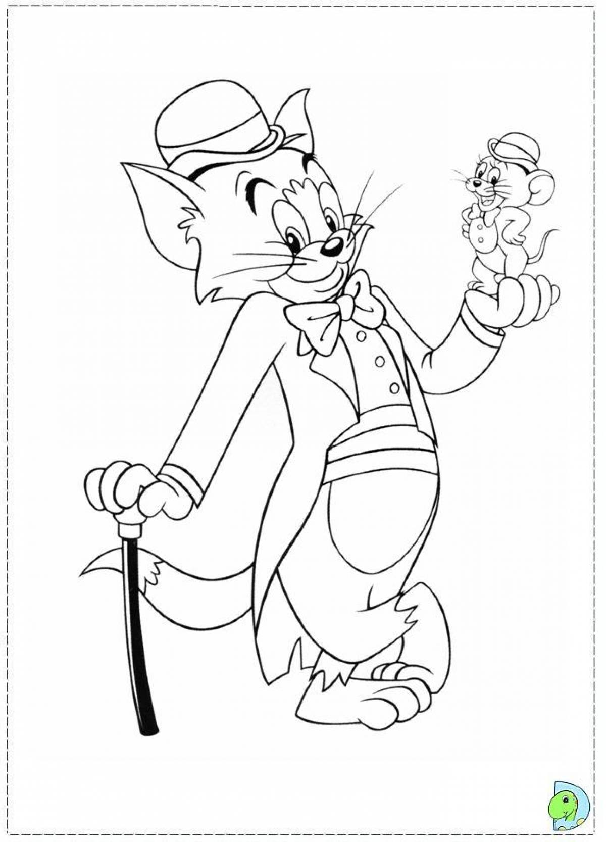 Large coloring page