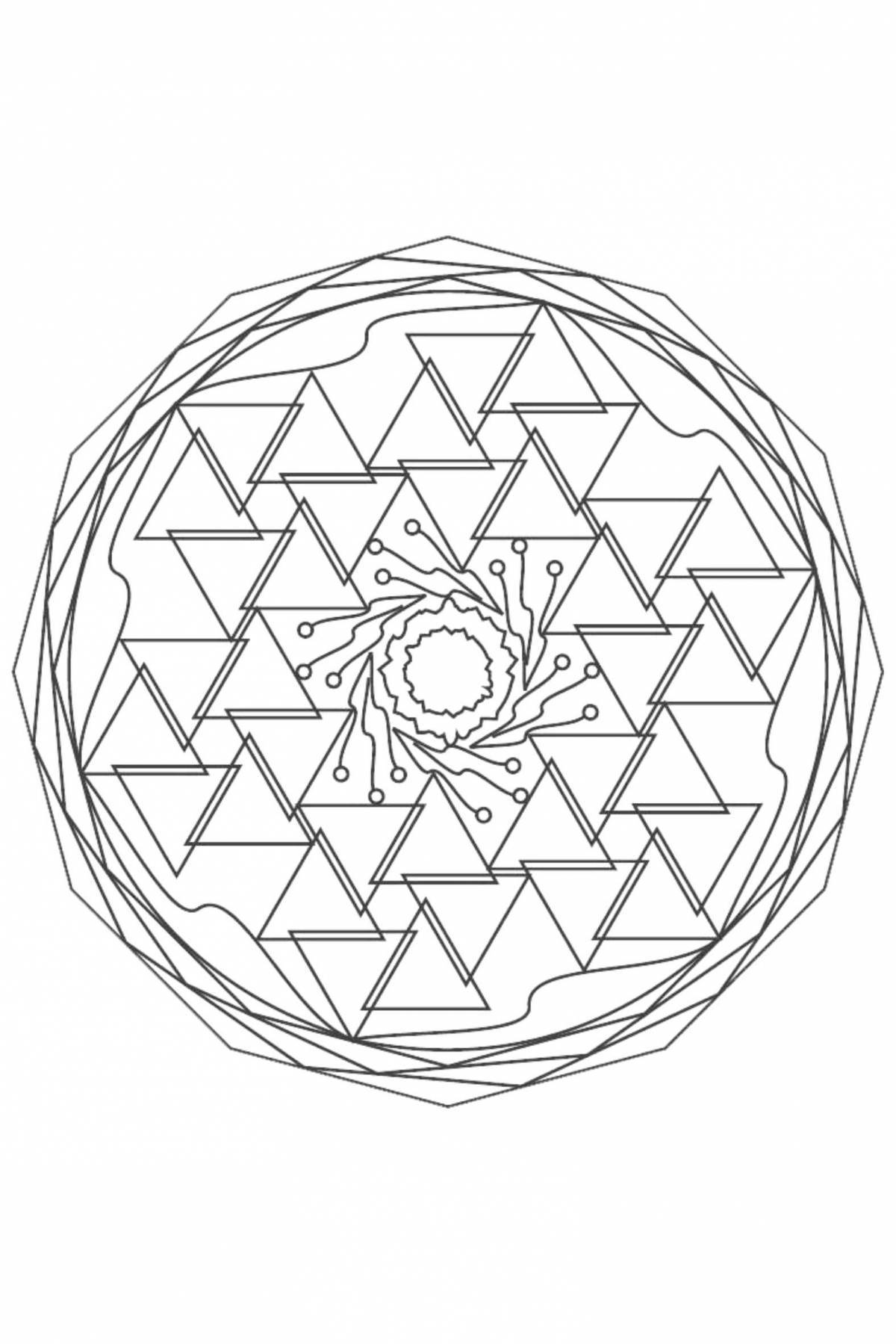 Exquisite mandala coloring pages with meaning