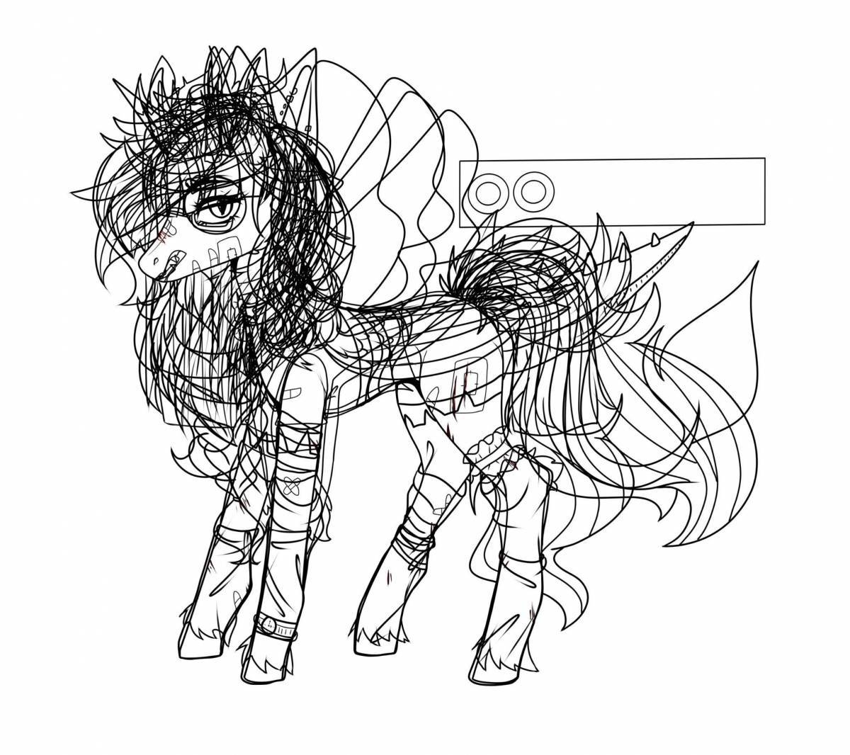 Blessed adopt me peta coloring page