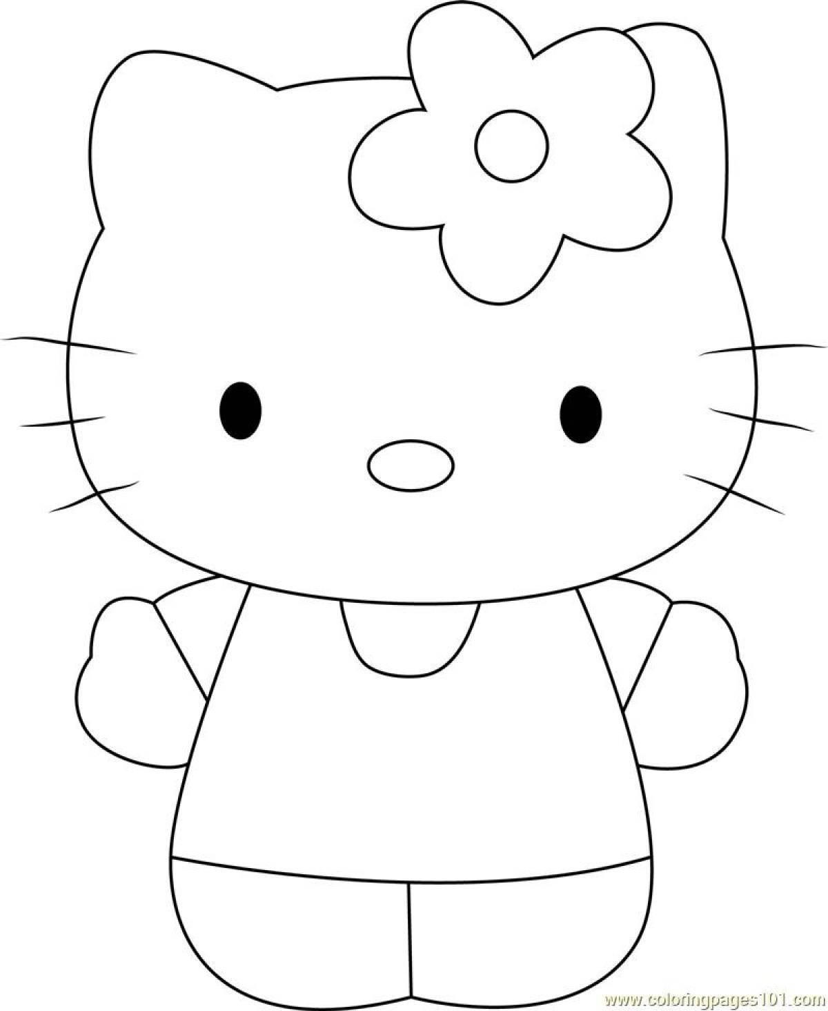 Hello kitty with clothes #2