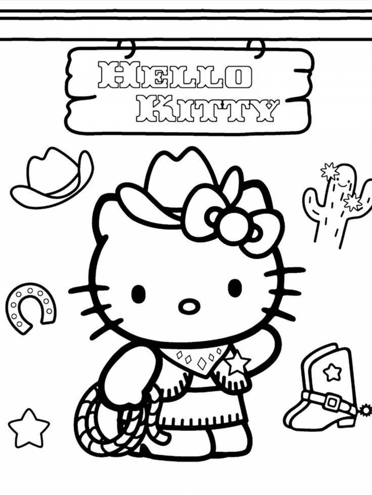 Hello kitty with clothes #12