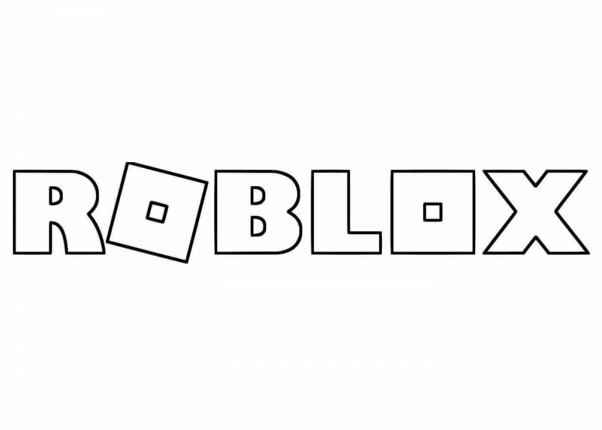 Удивительная страница-раскраска roblox door